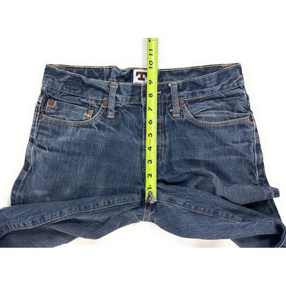 Tellason Mens Jeans White Oak Cone Selvedge Distressed Denim Size 30x32 USA - Picture 7 of 13